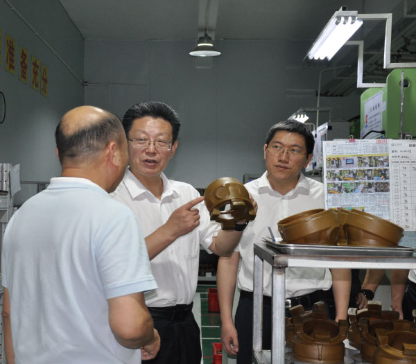 市县领导调研